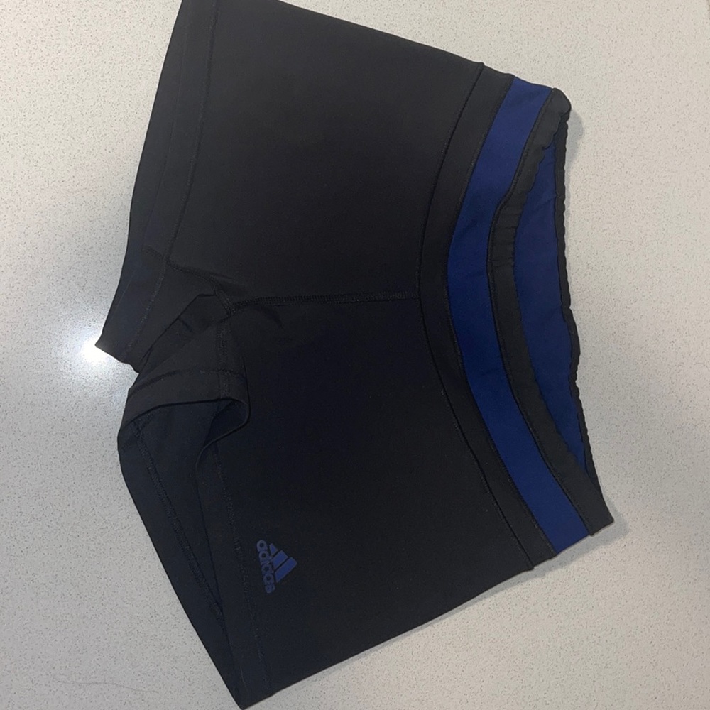 Adidas tight workout shorts